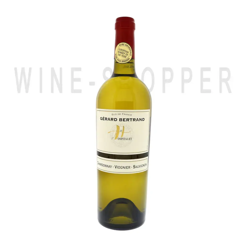 Вино Gérard Bertrand H de l'Hospitalet Vin de Pays d'Oc White 2016 0.75 л