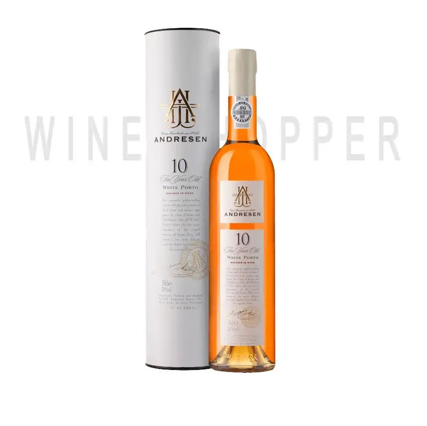 Портвейн Andresen 10 Years Old white gift tube 0.75 л