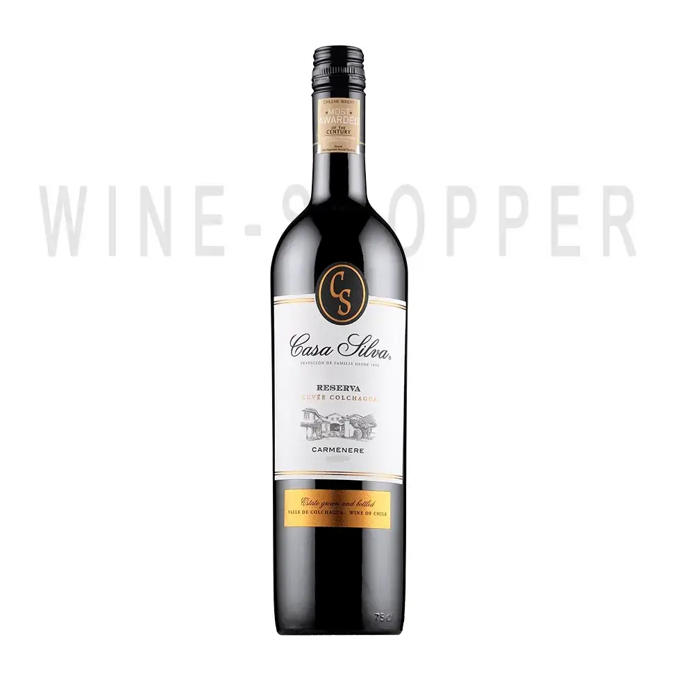 Вино Casa Silva Reserva Cuvee Colchagua Carmenere Red 2016 0.75 л