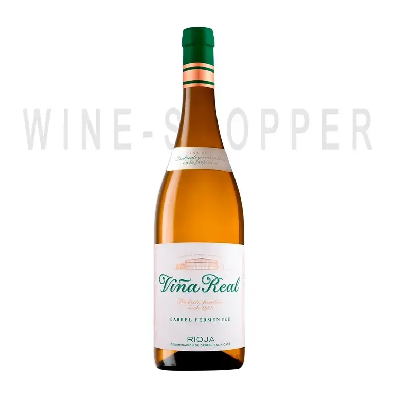 Вино Vina Real Blanco Fermentado en Barrica Rioja DOC 2017 0.75 л
