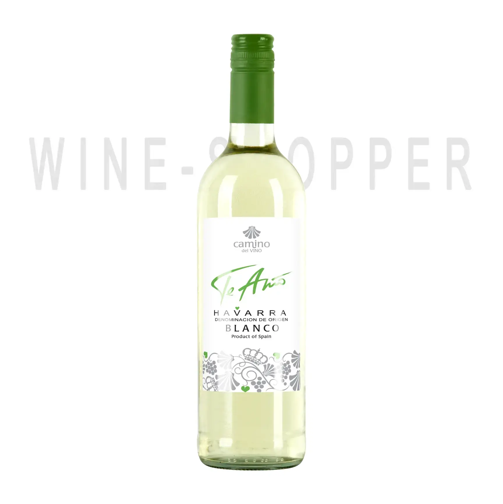 Вино Te amo Camino del vino Blanco Navarra 0.75 л