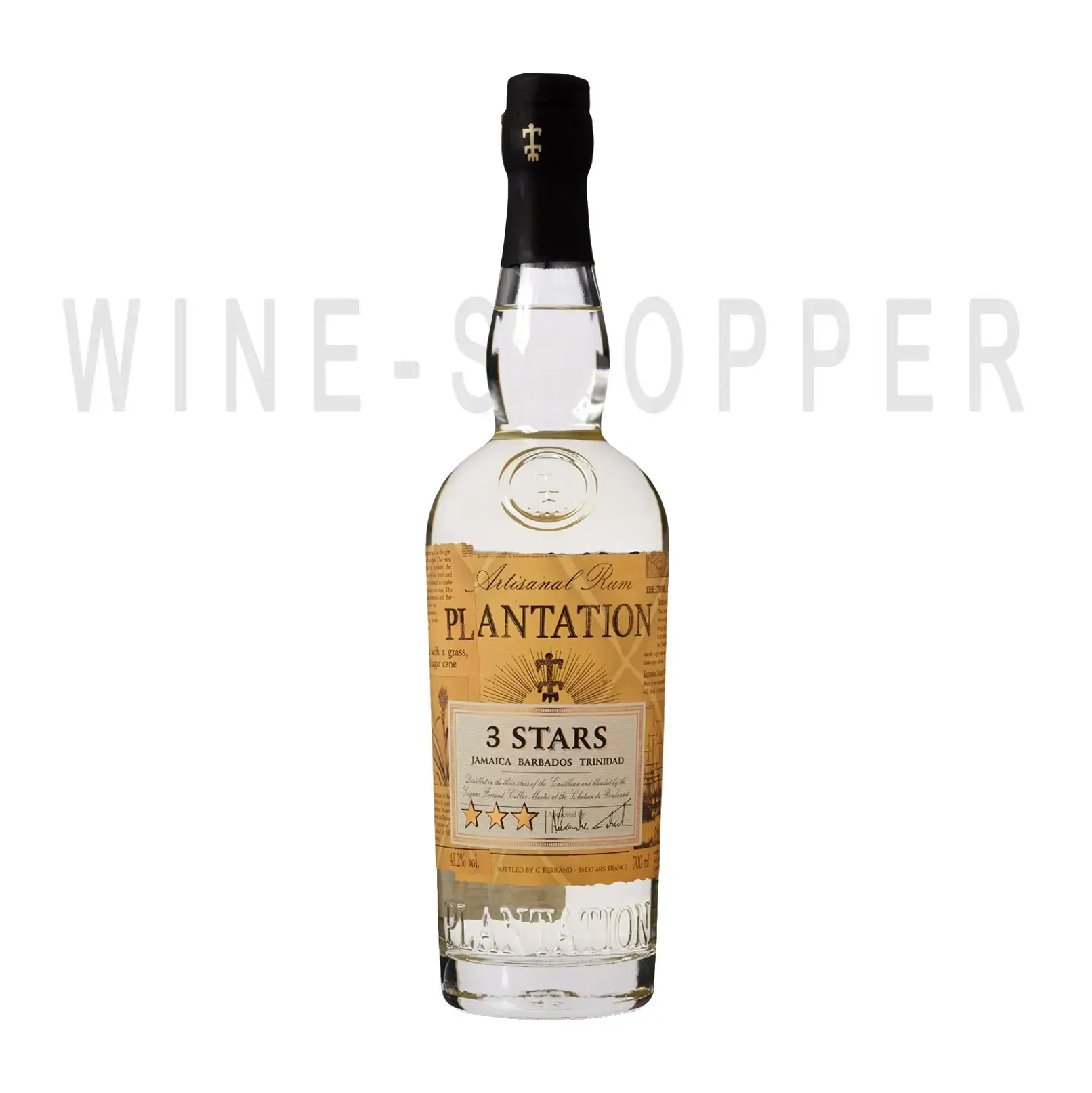 Ром Plantation 3 Stars White Rum 0.7 л