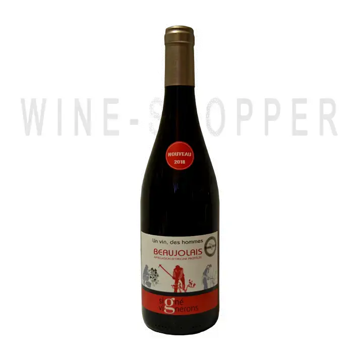 Вино Beaujolais Un Vin des Hommes 2018 0.75 л