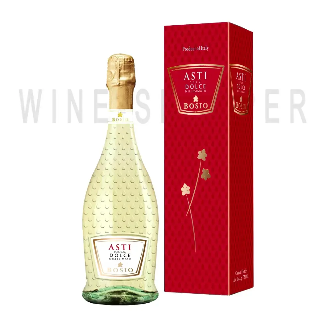 Игристое вино Bosio Asti Millesimato White Sweet in gift box 0.75 л