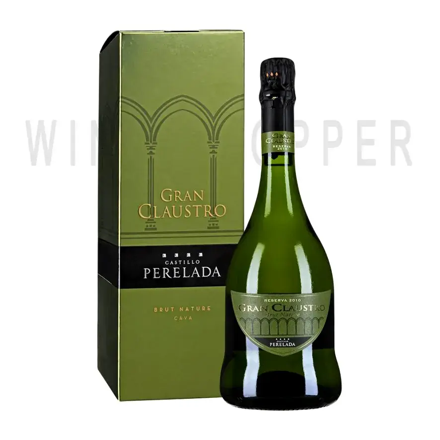 Игристое вино Castillo Perelada Gran Claustro Brut Nature gift box 0.75 л