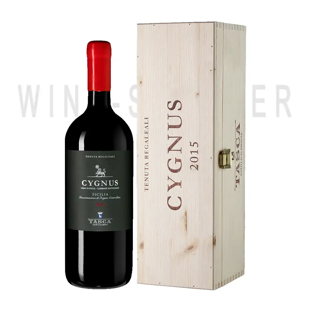 Вино Conte Tasca d'Almerita Cygnus in gift box 2015 1.5 л