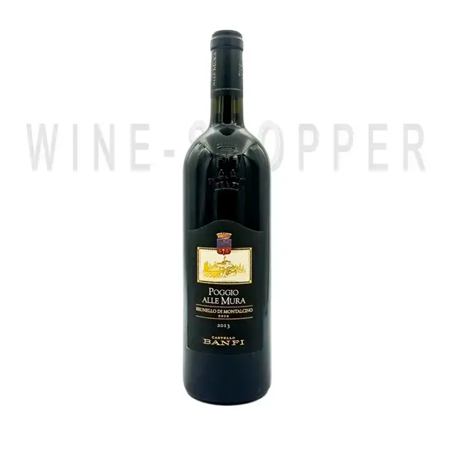 Вино Brunello di Montalcino Poggio alle Mura 2013 0.75 л