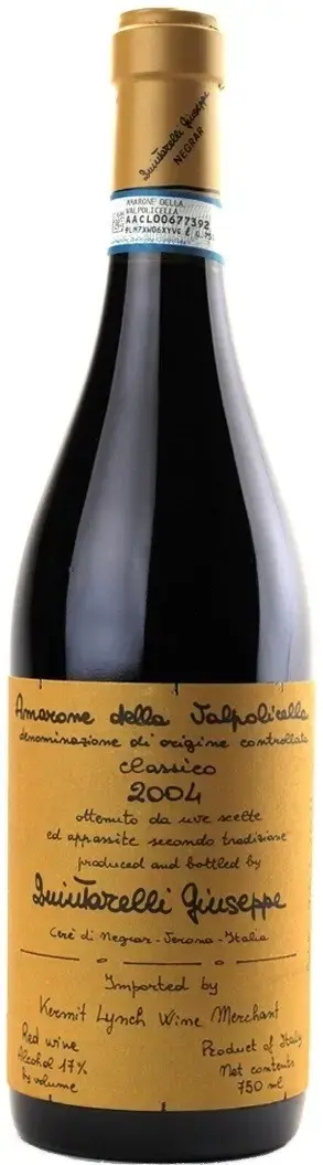 Вино Quintarelli Giuseppe Amarone della Valpolicella Classico, 2004, 0.75 л