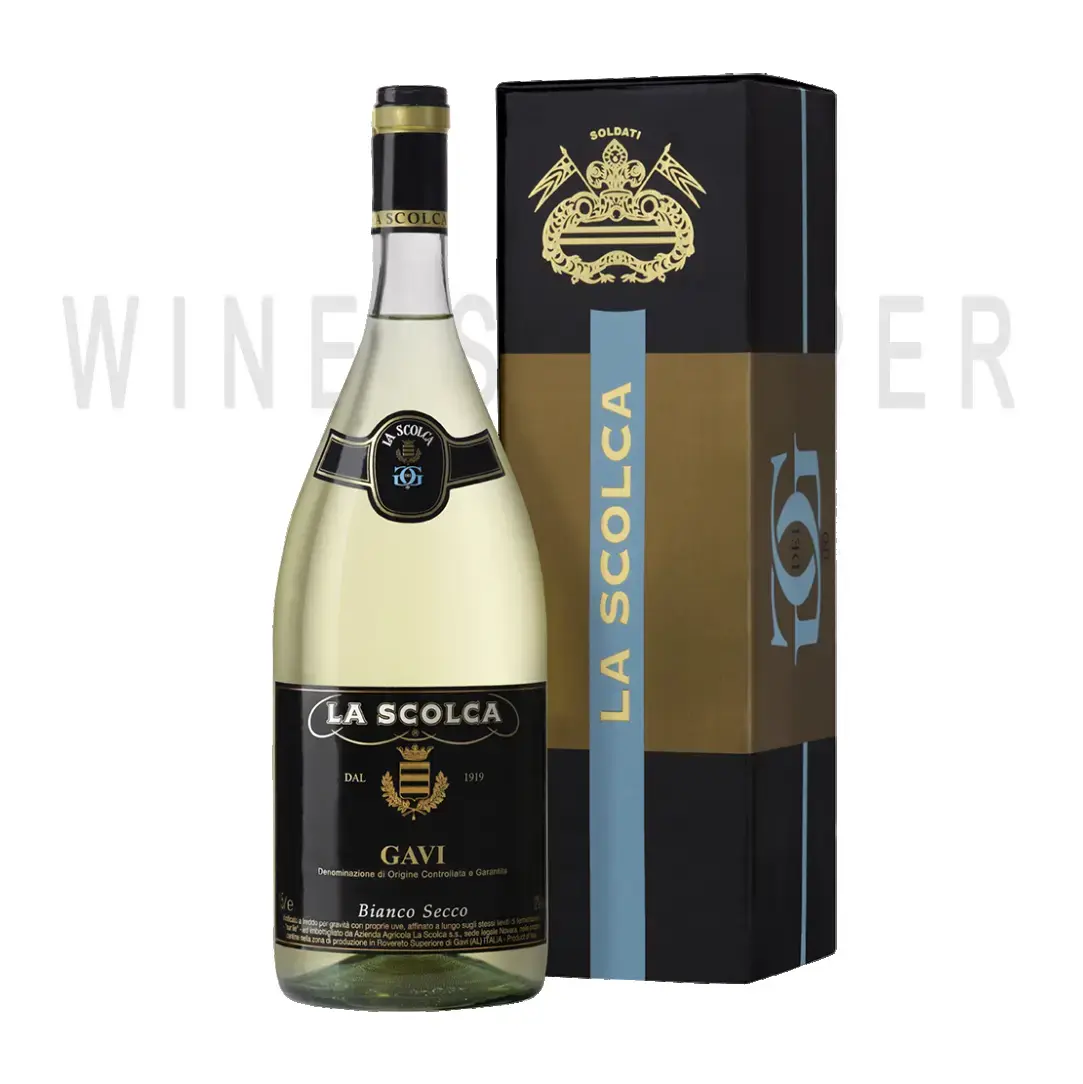 Вино Gavi dei Gavi Etichetta Nera in gift box 2018 1.5 л