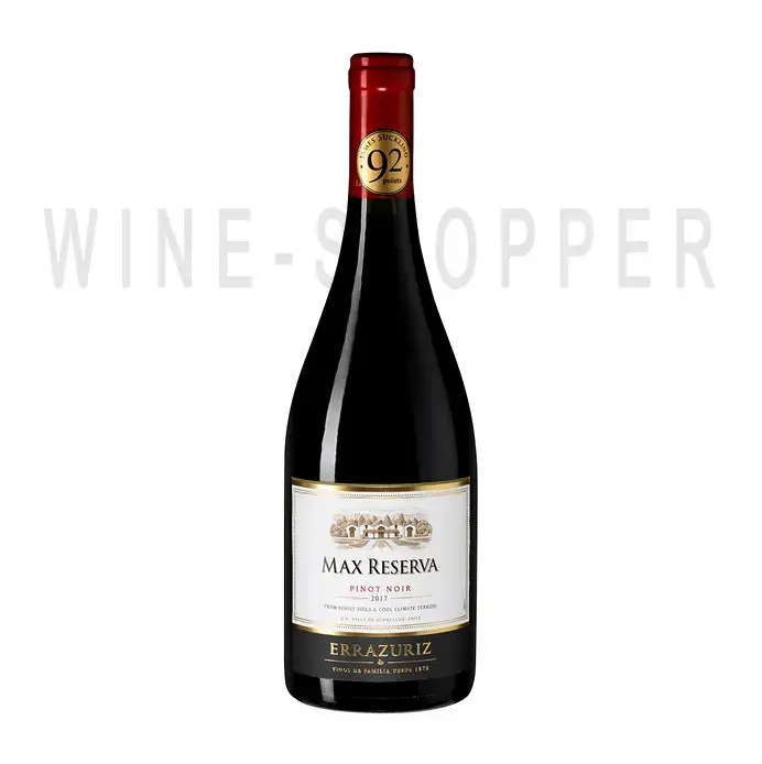 Вино Errazuriz Max Reserva Pinot Noir 2017 0.75 л