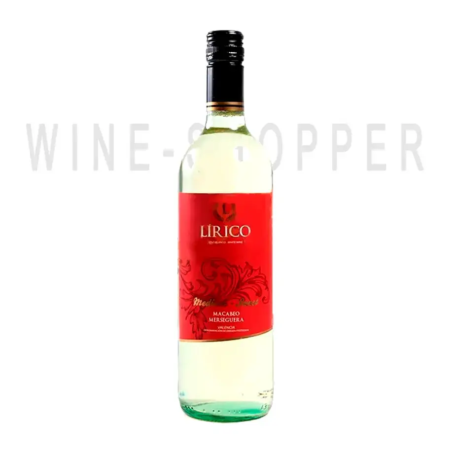 Вино Lirico Macabeo-Merseguera Valencia 2017 0.75 л