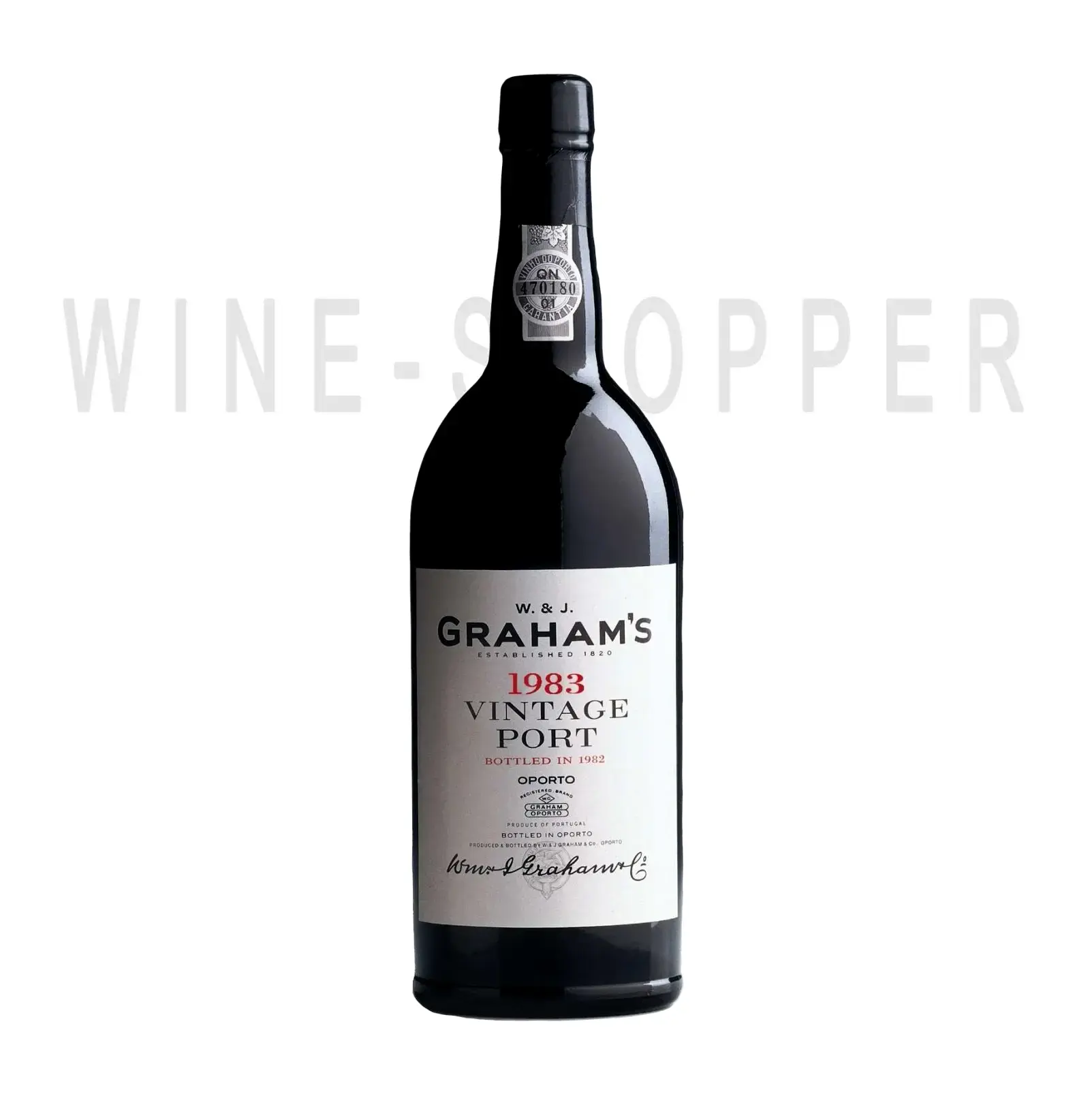 Портвейн Graham's Vintage Port 1983 0.75 л