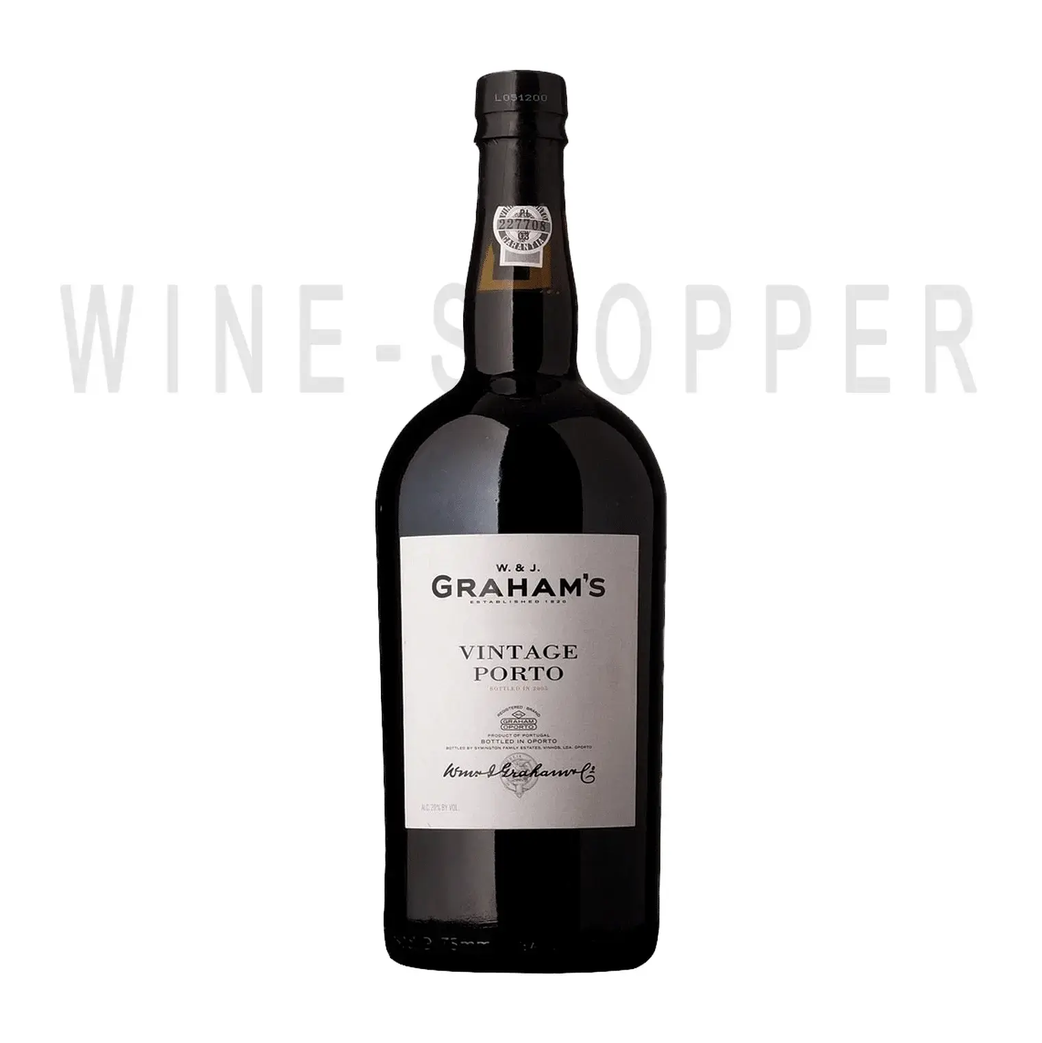 Портвейн Graham's Vintage Port 2016 2.25 л