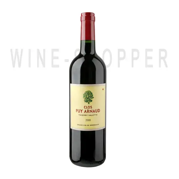 Вино Clos Puy Arnaud Castillon Cotes de Bordeaux AOC 2008 0.75 л