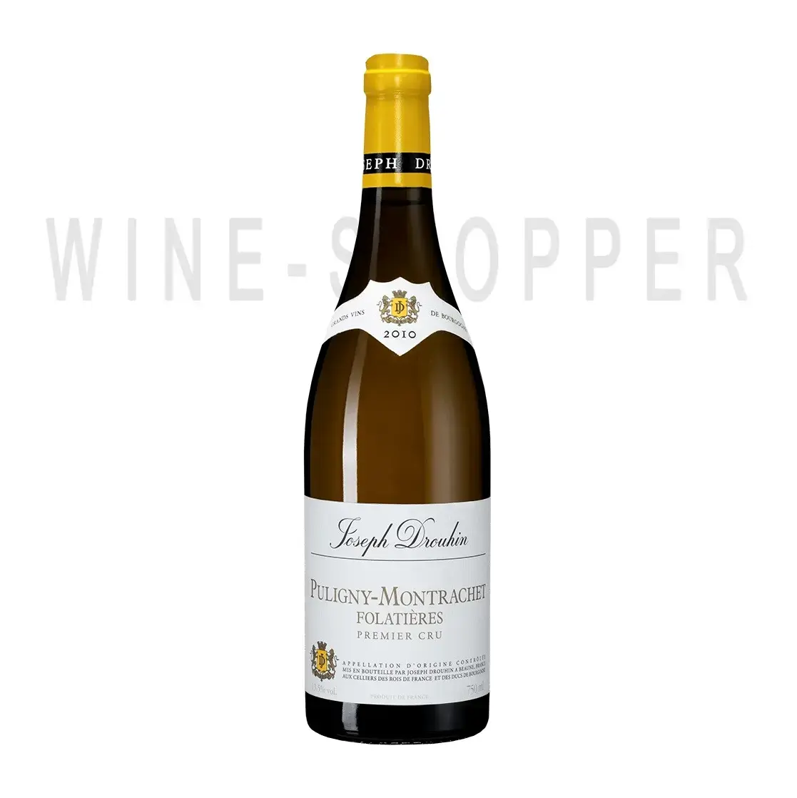 Вино Joseph Drouhin, Puligny-Montrachet Premier Cru Folatieres AOC 2010 0.75 л