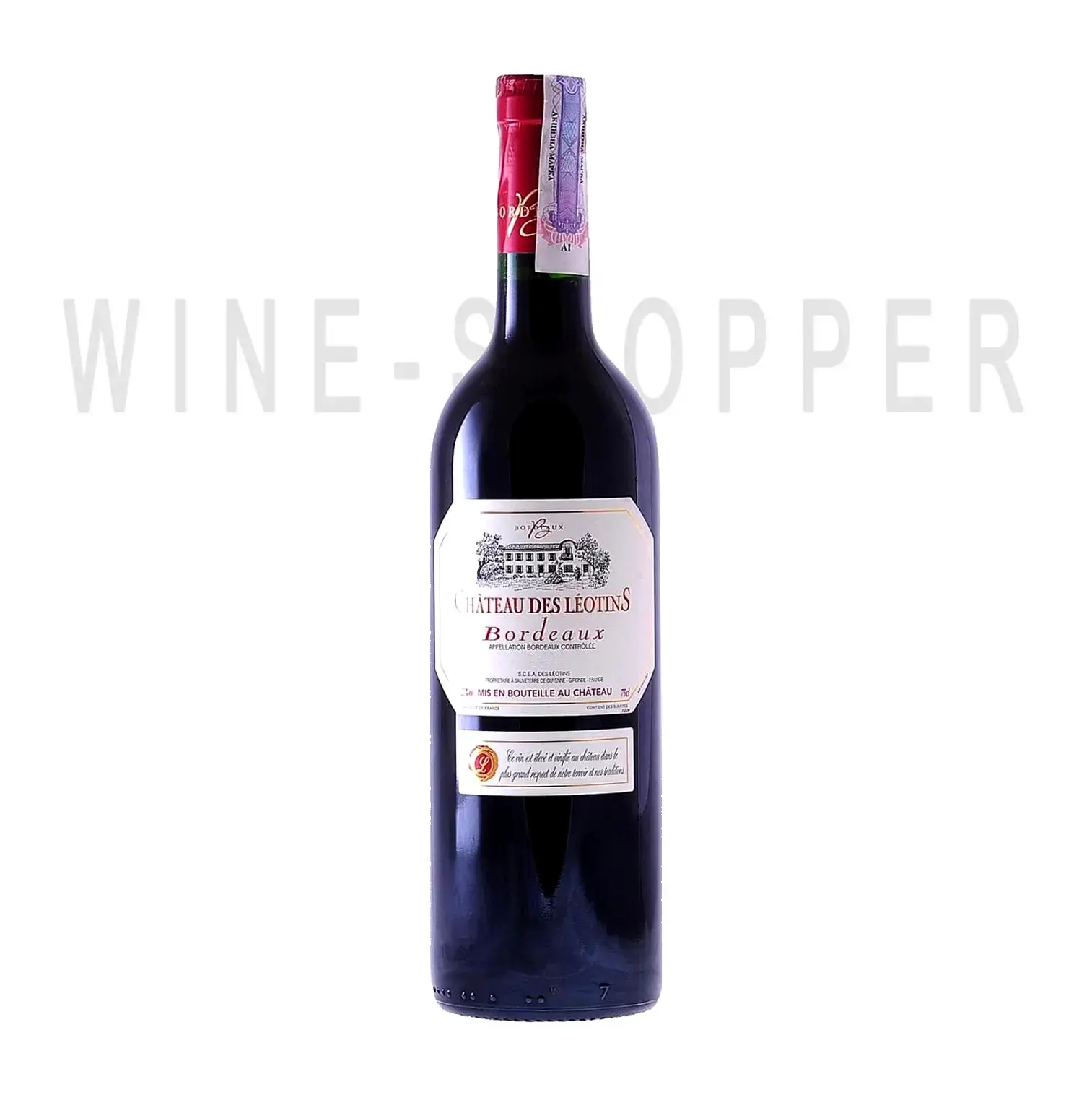 Вино Chateau des Leotins Bordeaux AOC 0.75 л