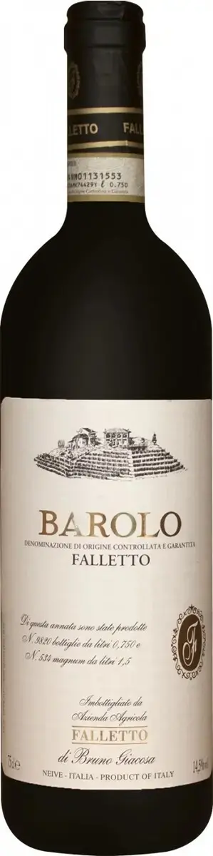 Вино Bruno Giacosa Barolo Falletto, 2014, 0.75 л