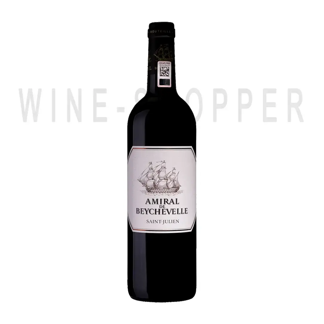 Вино Amiral de Beychevelle Saint-Julien 2015 0.375 л