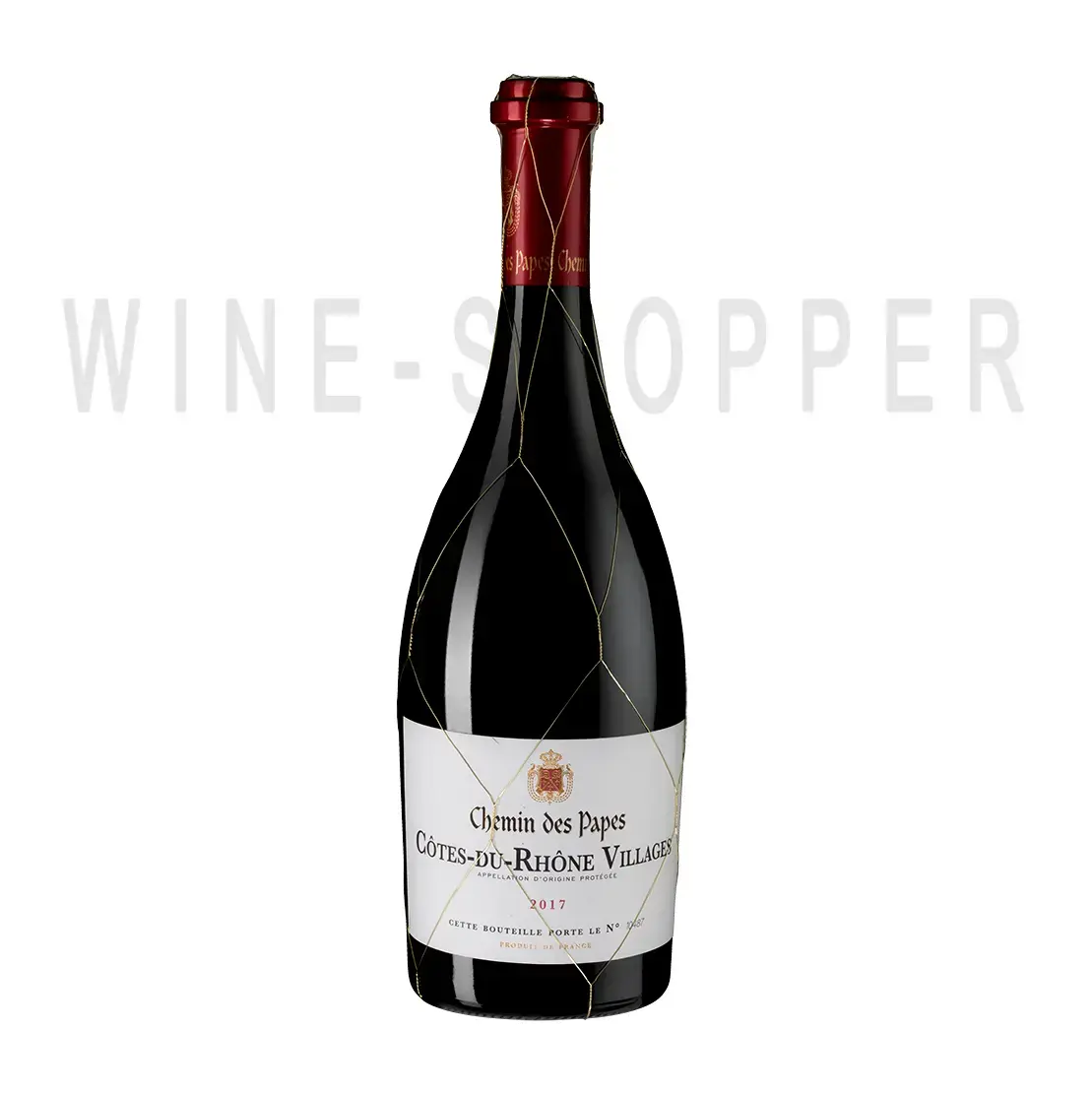 Вино Chemin des Papes Cotes du Rhone Villages 2017 0.75 л