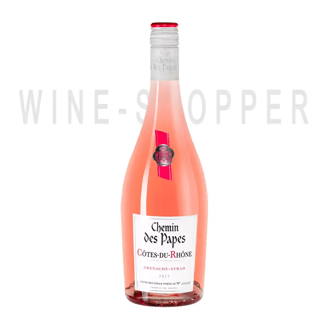 Вино Chemin des Papes Cotes du Rhone Rose 2017 0.75 л