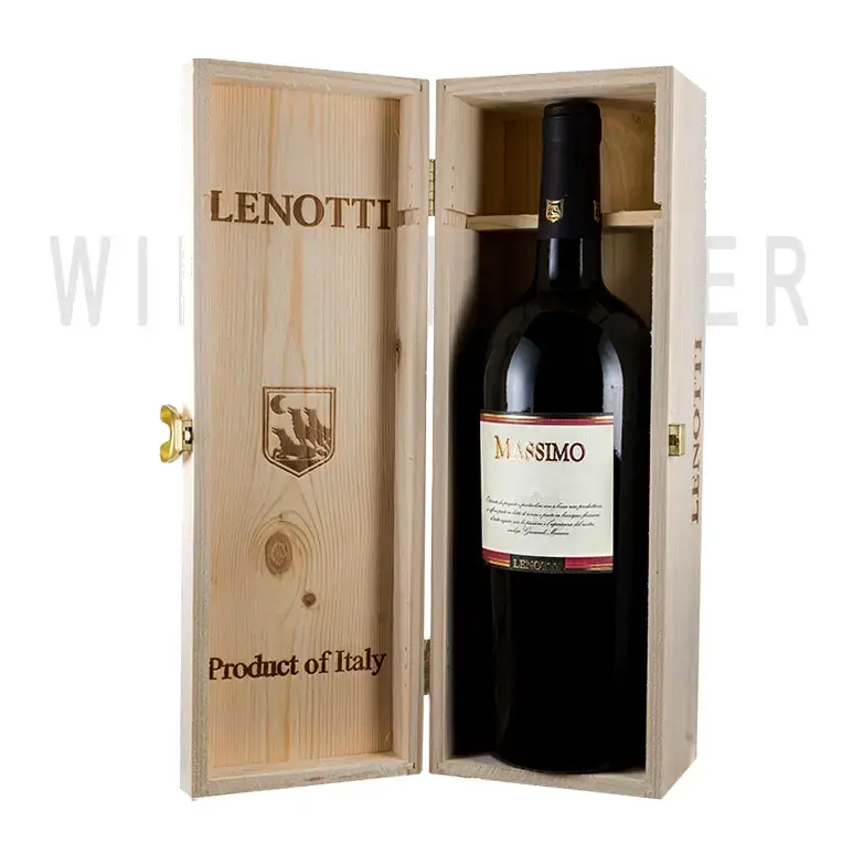Вино Lenotti Massimo Rosso Veneto IGT wooden box 1.5 л