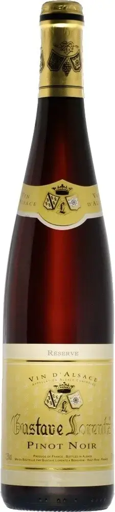 Вино Gustave Lorentz Pinot Noir Reserve Alsace AOC, 2013, 0.75 л