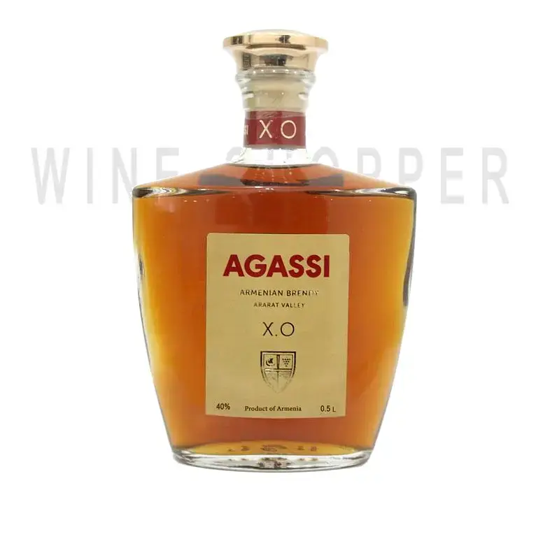 Коньяк АГАССИ Х.О. 10 лет 0.5 л