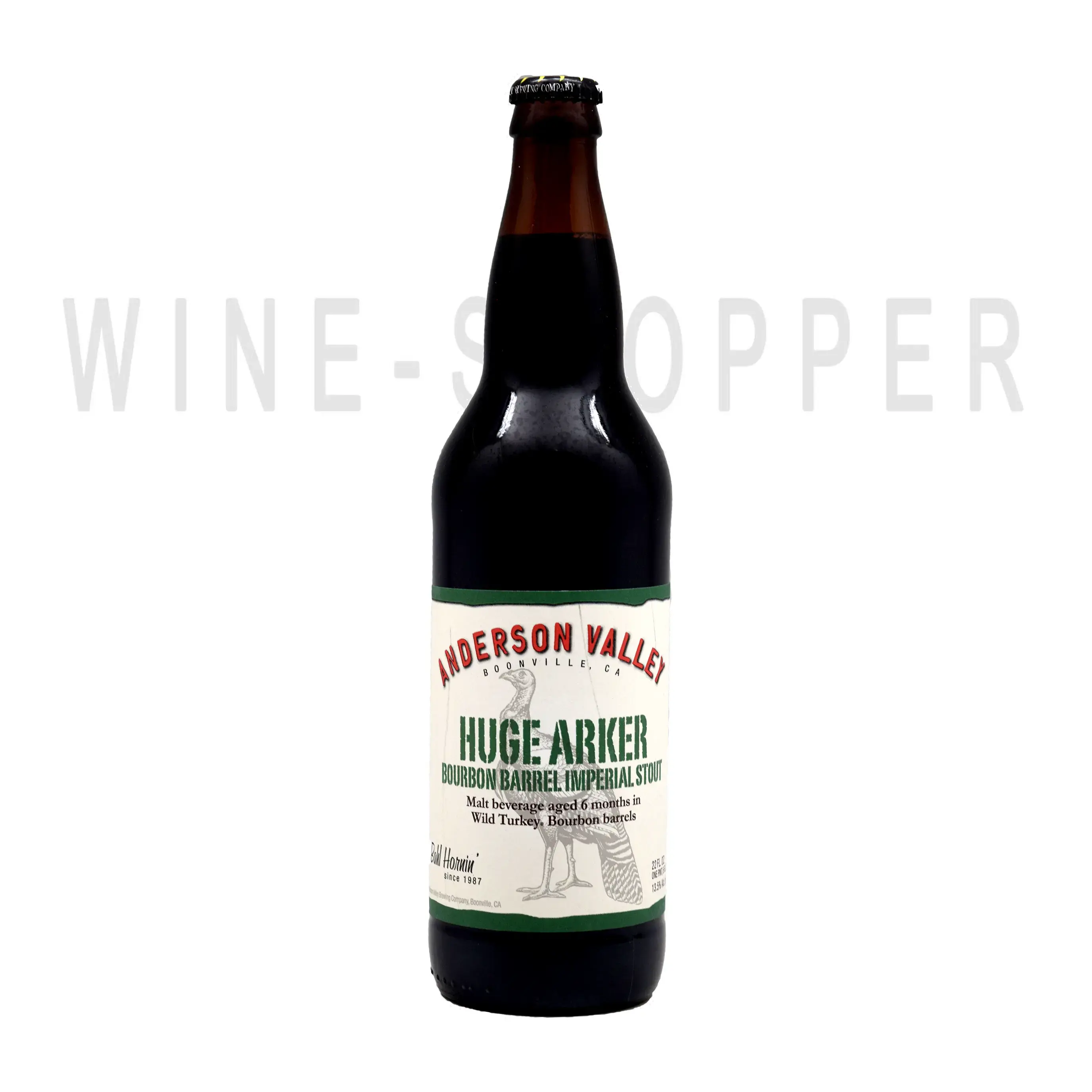 Пиво Anderson Valley Huge Arker Bourbon BA 0.65 л