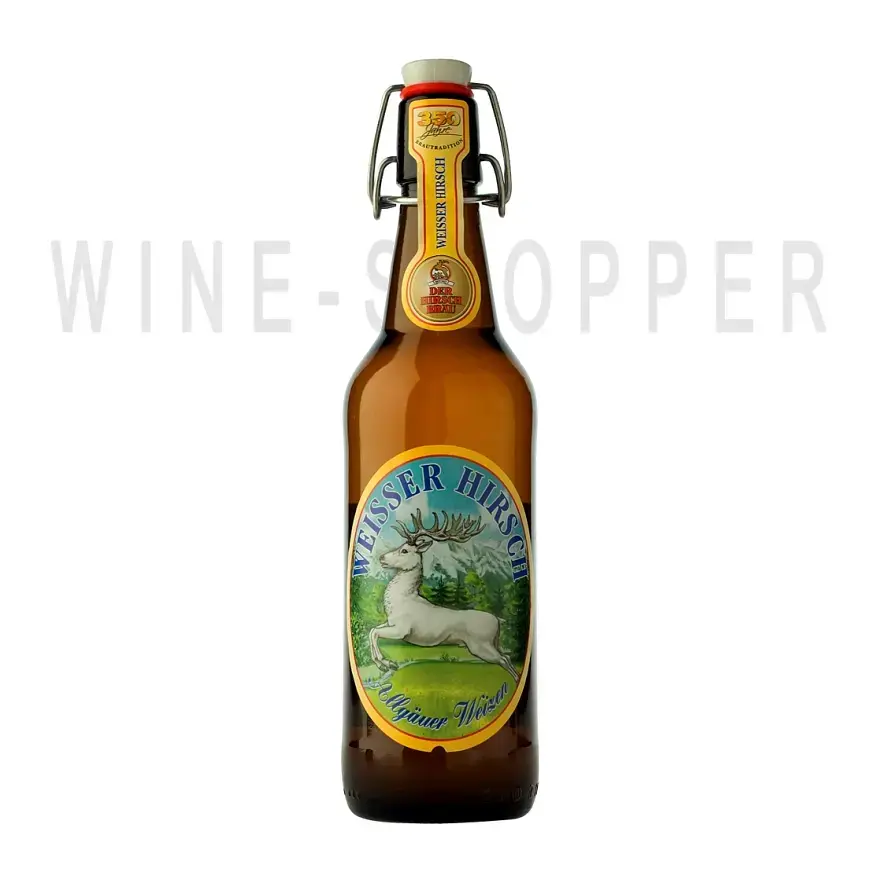 Пиво Hirschbrau Weisser Hirsch 0.5 л