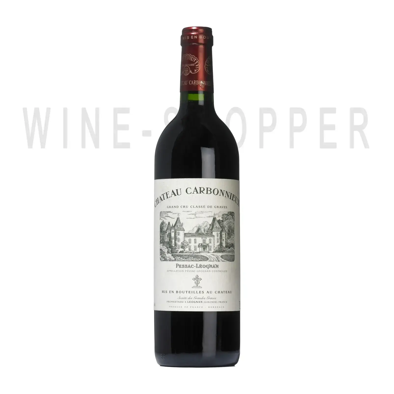 Вино Chateau Carbonnieux Rouge Pessac Leognan AOC Grand Cru Classe de Graves 2015 0.75 л