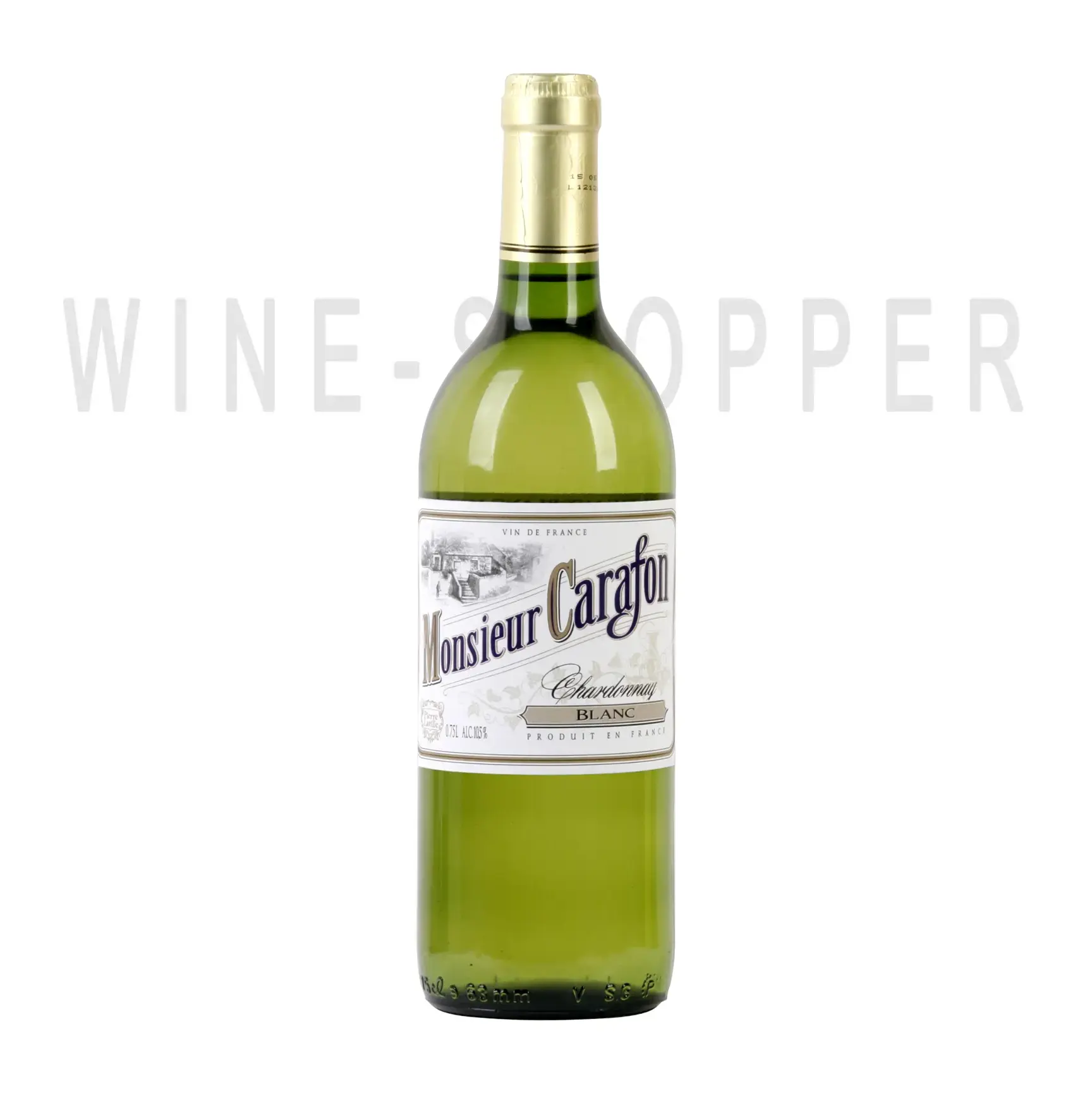 Вино Chardonnay Monsieur Carafon 0.75 л