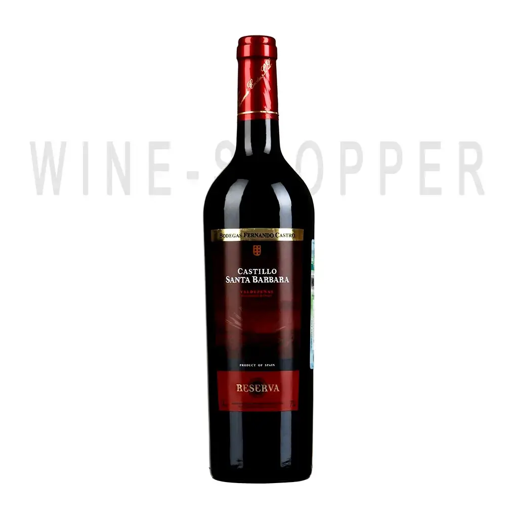 Вино Castillo Santa Barbara Reserva 0.75 л