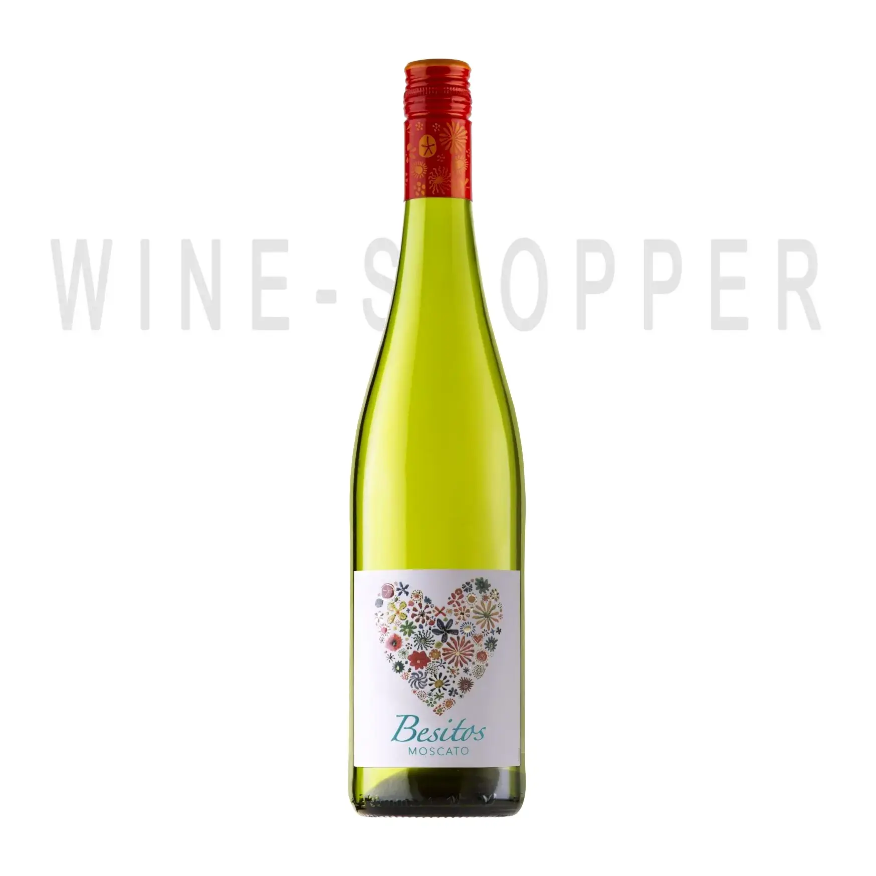 Вино Besitos Moscato Valencia D.O. 2016 0.75 л