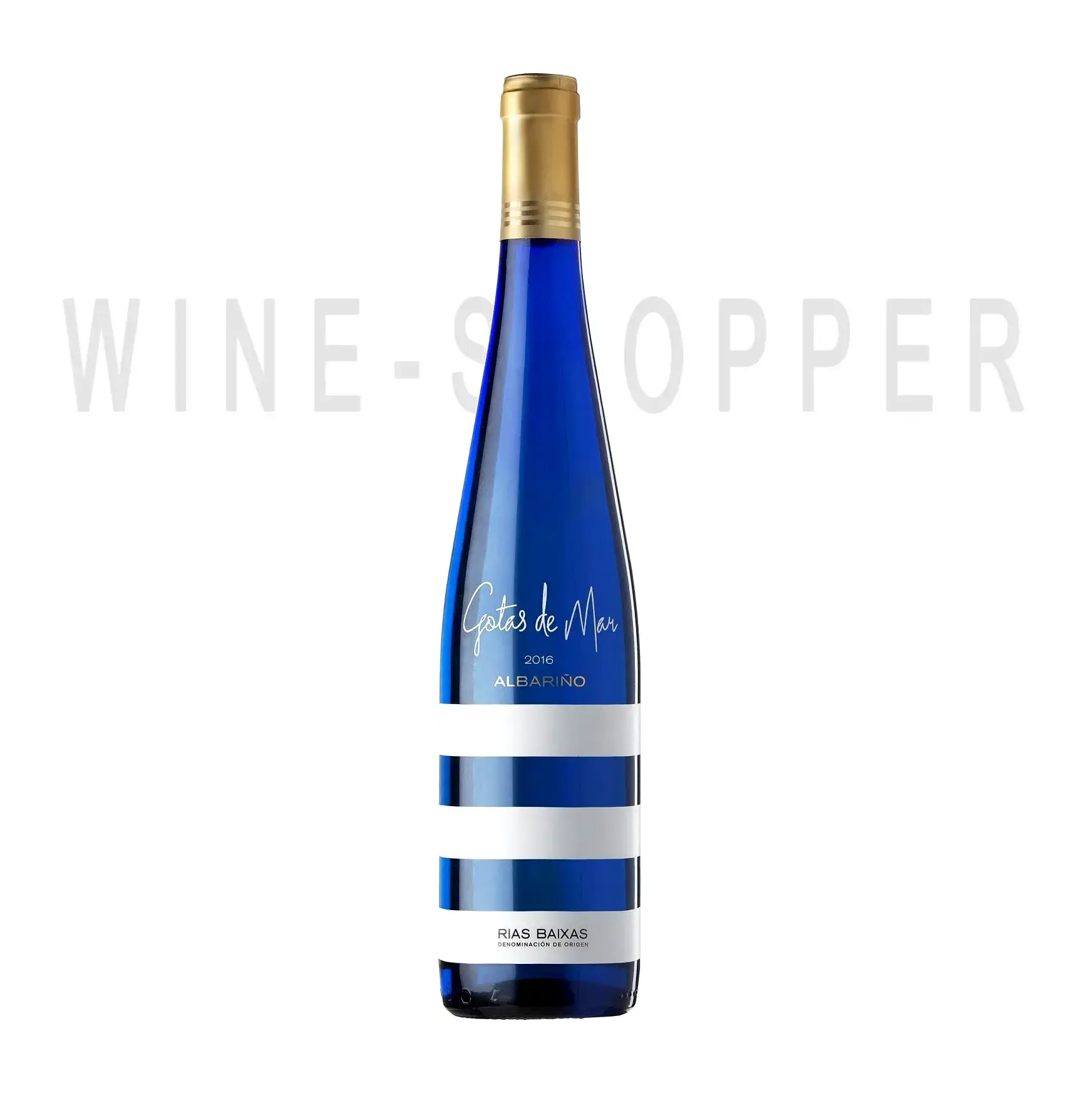 Вино Gotas De Mar Albarino Rias Baixas D.O. 2016 0.75 л