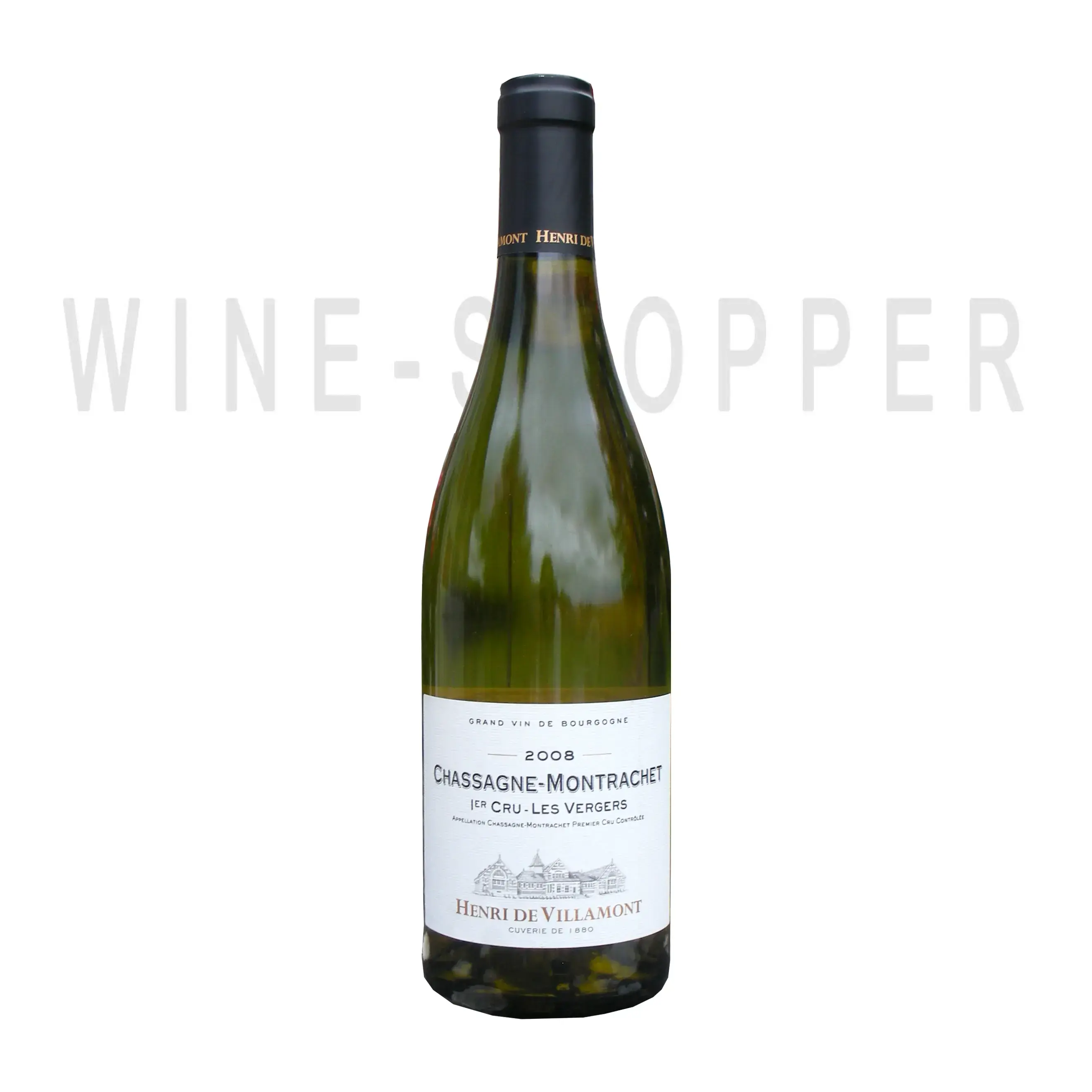 Вино Chassagne Montrachet Blanc AOC 1-er Cru Les Vergeres H.Villamont 2008 0.75 л