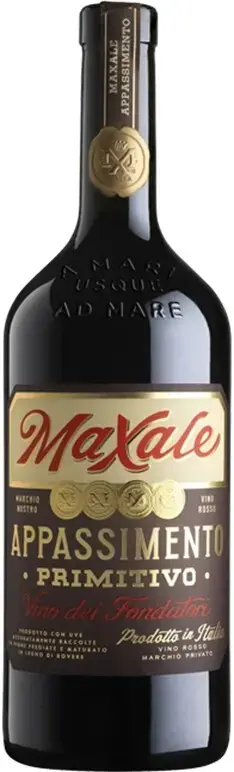 Вино Maxale Appassimento Primitivo Puglia IGP 0.75 л