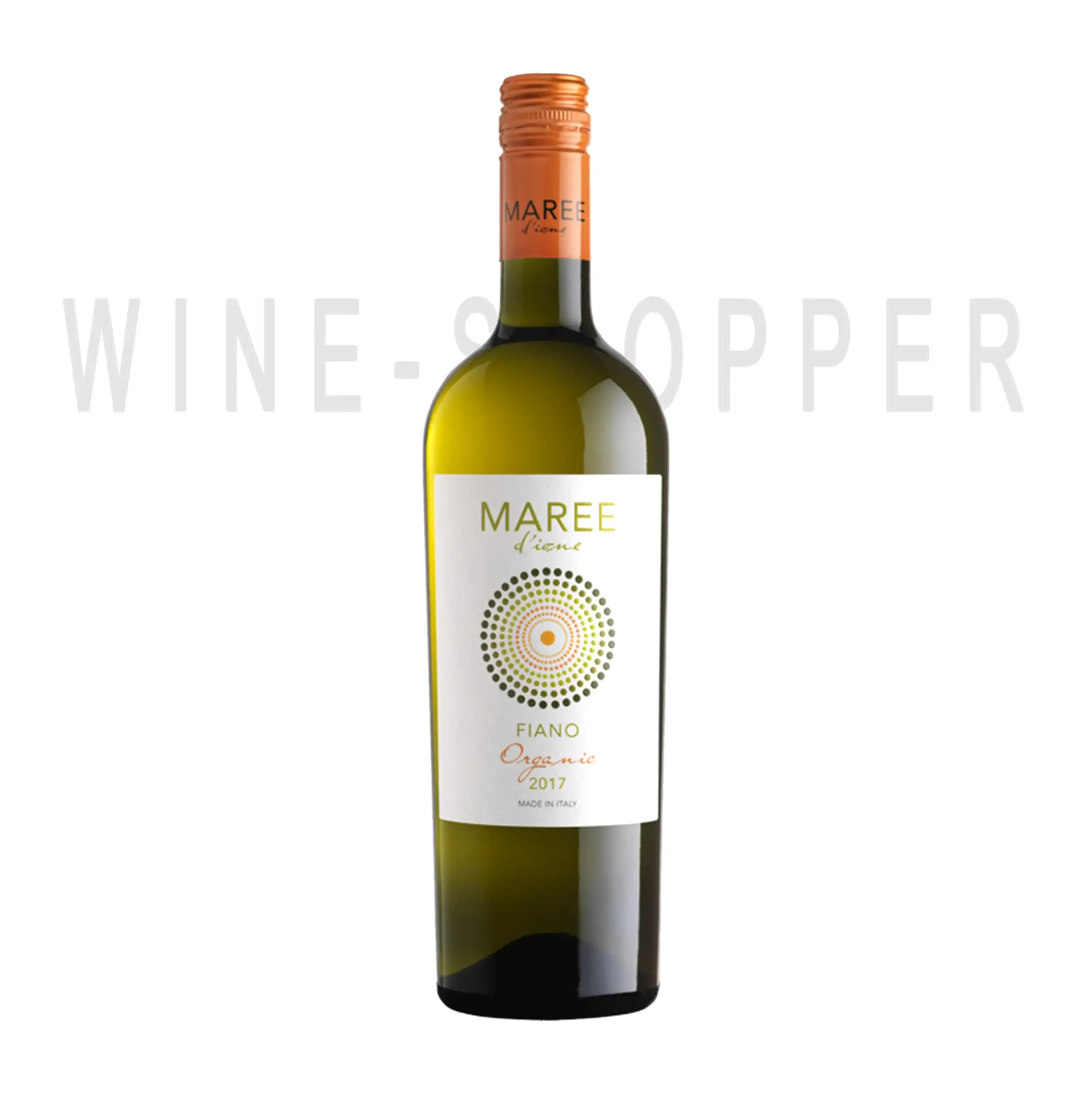 Вино Maree d'Ione Fiano Organic Puglia 2021 0.75 л