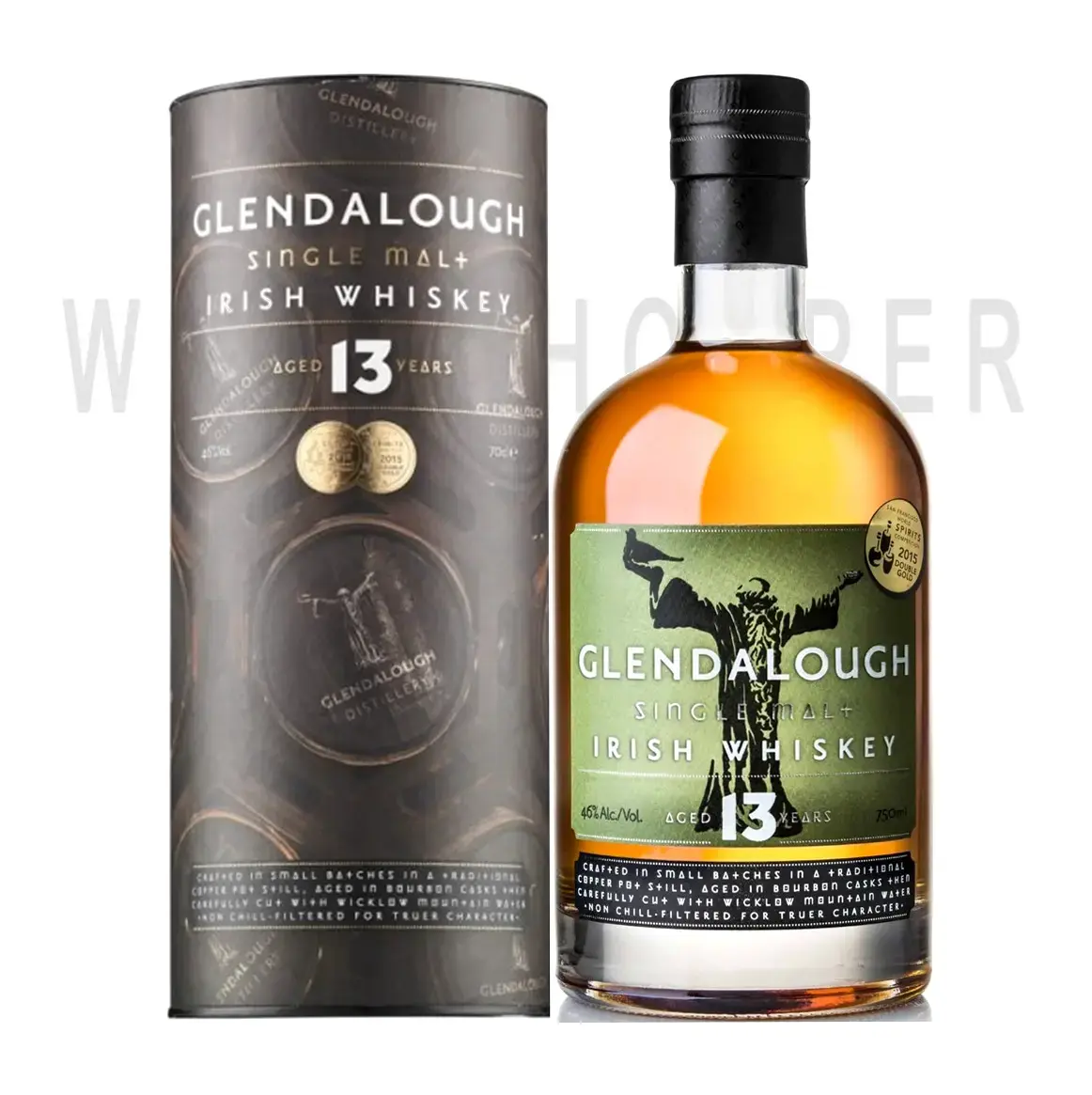 Виски Glendalough 13 Years Old gift box 0.75 л
