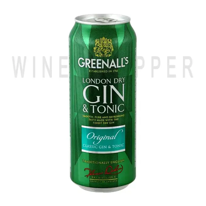 Джин Greenall's Gin-Tonic Original 0.5 л