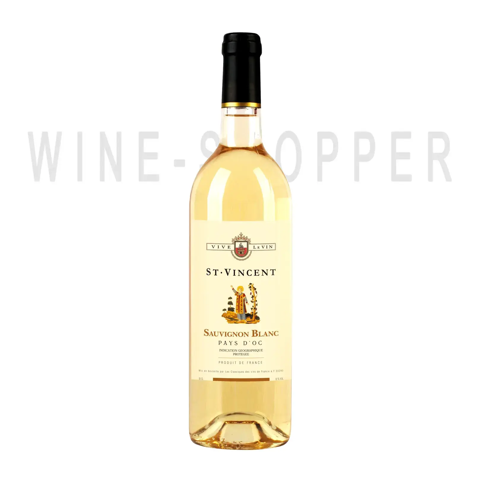 Вино Sauvignon Blanc Pays d`Oc Saint Vincent 0.75 л