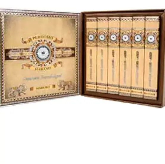 Сигары Perdomo Habano Bourbon Barrel-Aged Maduro Epicure Gift Set 6шт в подарочной упаковке