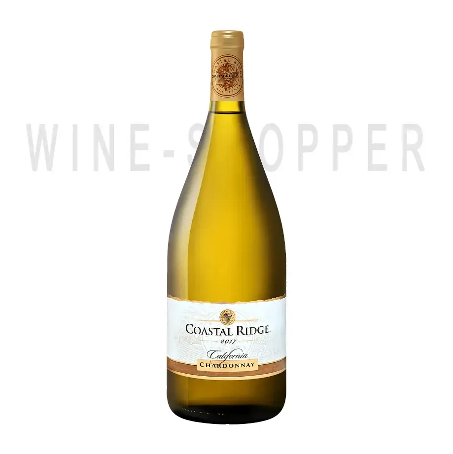 Вино Coastal Ridge Chardonnay 2017 1.5 л