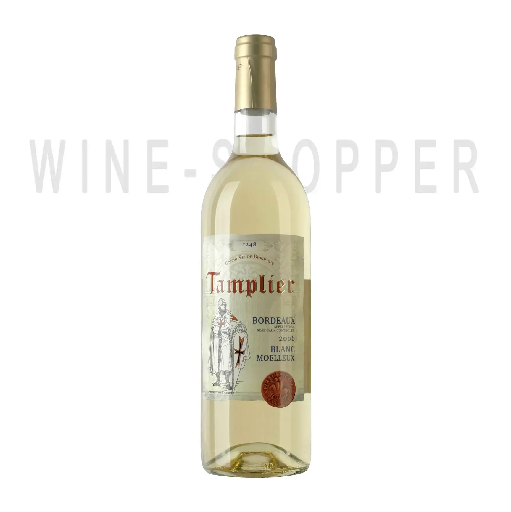 Вино Bordeaux Blanc Moelleux Templier 0.75 л