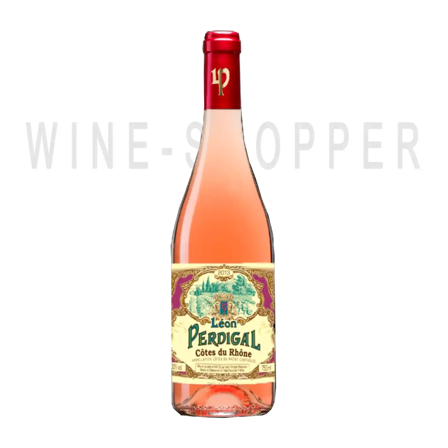 Вино Leon Perdigal Cotes du Rhone AOC rose 0.75 л