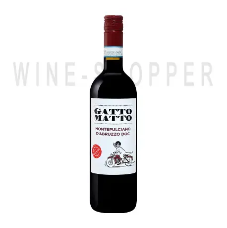 Вино Gatto Matto Montepulciano d’Abruzzo 2017 0.75 л