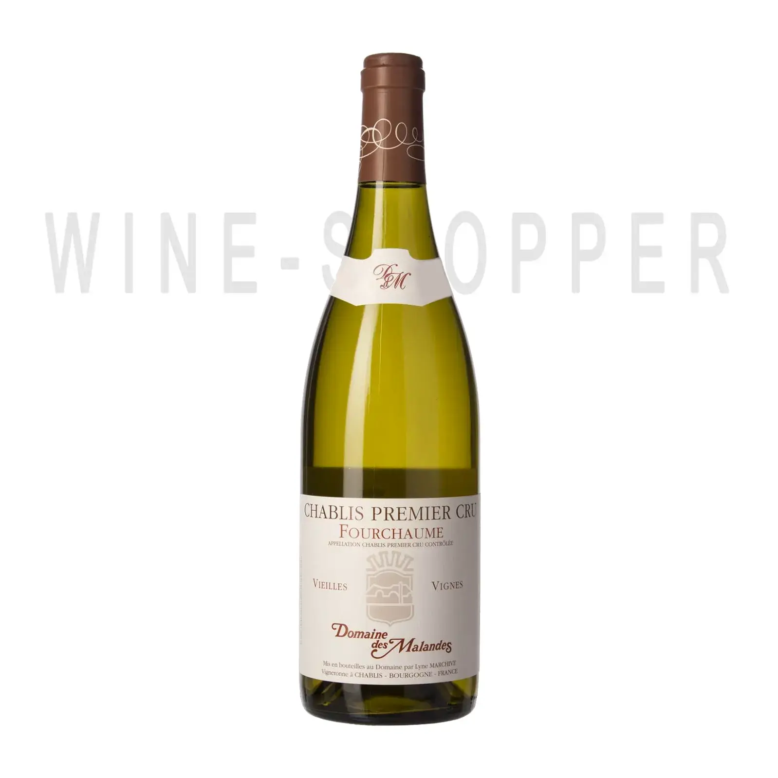 Вино Domaine des Malandes Chablis Premier Cru Fourchaume 2017 0.75 л