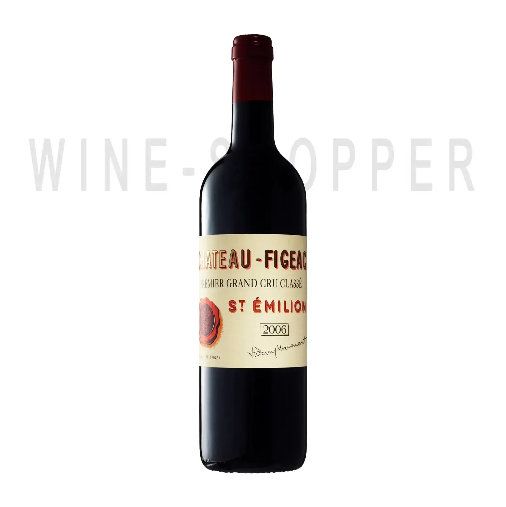 Вино Chateau Figeac Premier Grand Cru Classe 2007 0.75 л