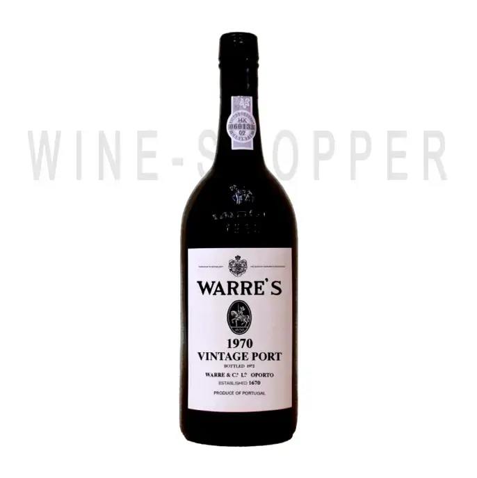 Вино Warre's Vintage Port 1970 0.75 л