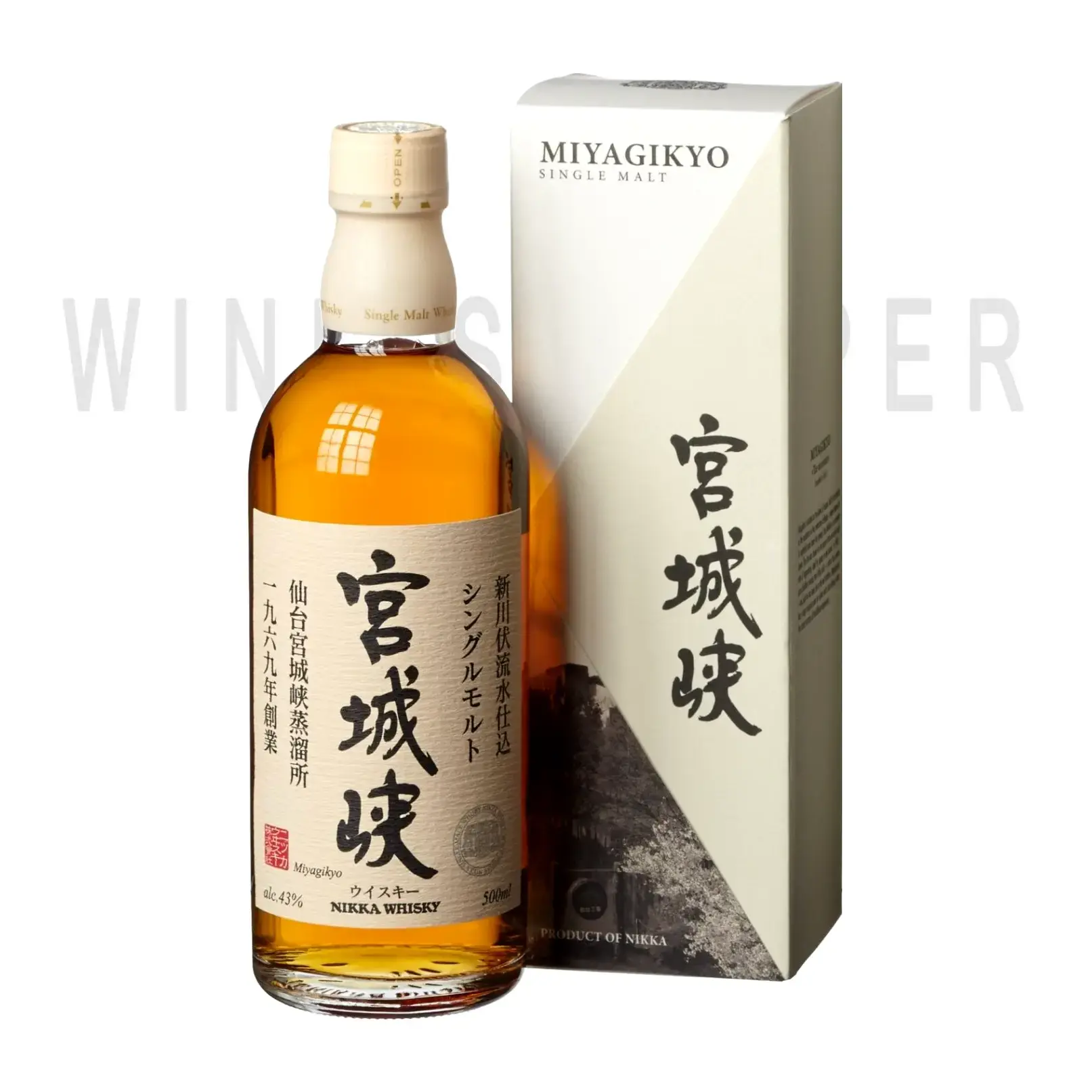 Виски Nikka Miyagikyo gift box 0.5 л