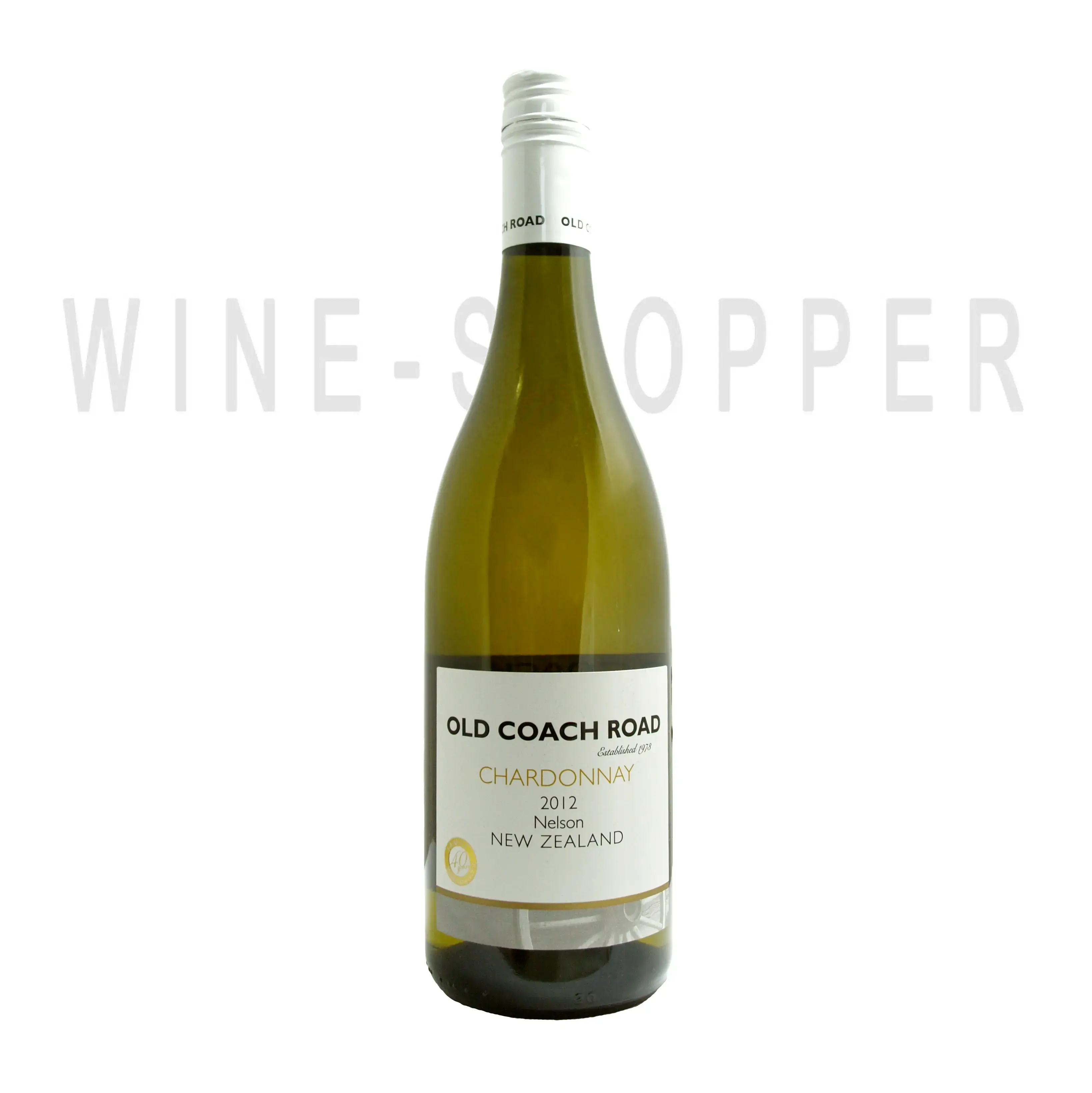 Вино Nelson Old Coach Road Chardonnay 2015 0.75 л